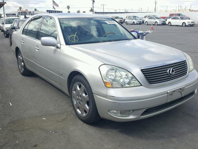 JTHBN30F320064731 - 2002 LEXUS LS 430 SILVER photo 1