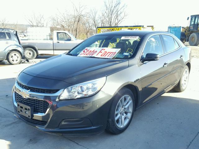 1G11C5SL1EF267872 - 2014 CHEVROLET MALIBU 1LT GRAY photo 2