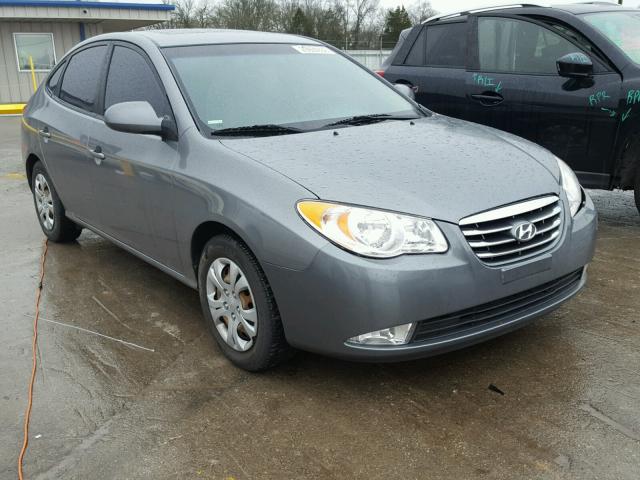 KMHDU4AD6AU069361 - 2010 HYUNDAI ELANTRA BL GRAY photo 1