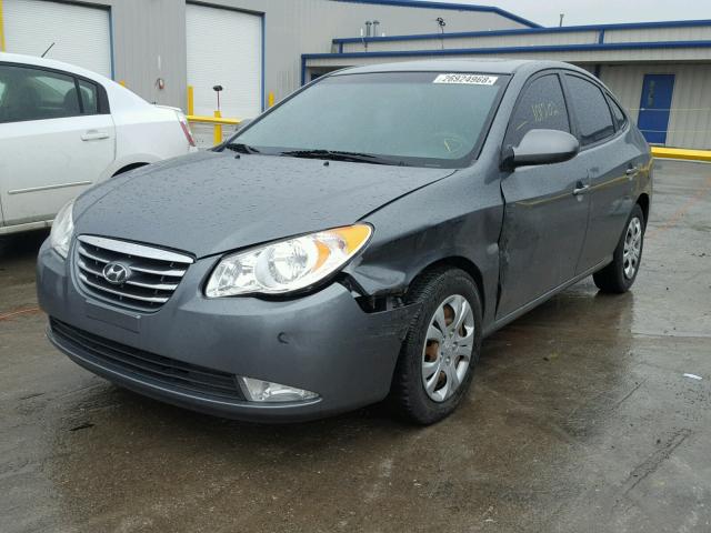 KMHDU4AD6AU069361 - 2010 HYUNDAI ELANTRA BL GRAY photo 2