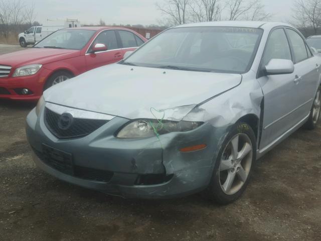 1YVHP80C075M47023 - 2007 MAZDA 6 I SILVER photo 9