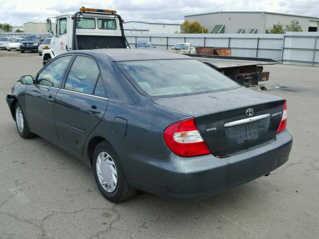 4T1BE32K03U710549 - 2003 TOYOTA CAMRY LE GREEN photo 3