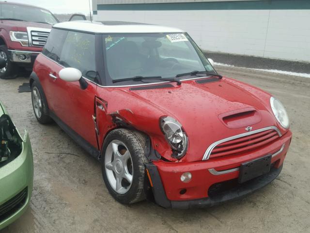 WMWRE33414TD77403 - 2004 MINI COOPER S RED photo 1