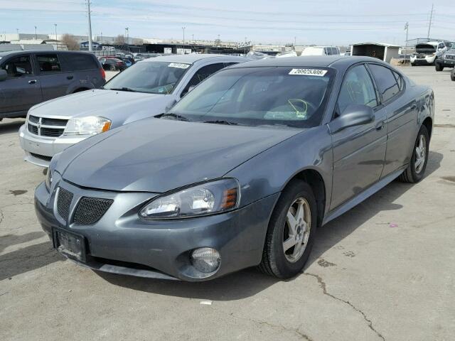 2G2WP522741246978 - 2004 PONTIAC GRAND PRIX GRAY photo 2