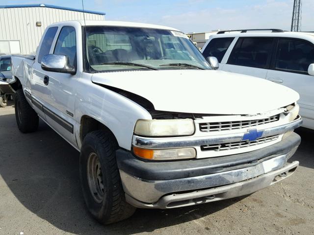 1GCEK19T6YE284445 - 2000 CHEVROLET SILVERADO WHITE photo 1