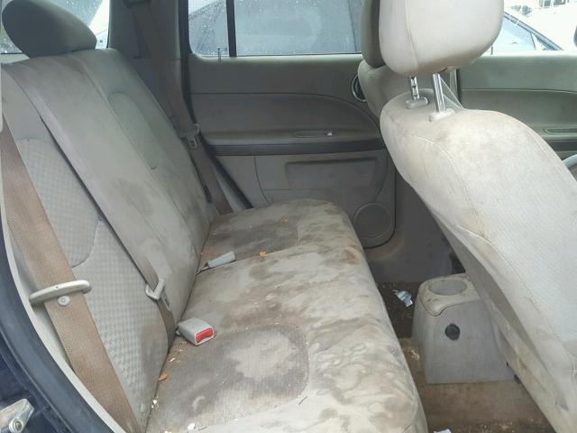 3GNDA13D57S548539 - 2007 CHEVROLET HHR LS BLUE photo 6