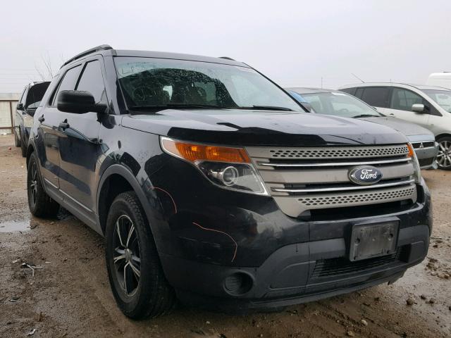 1FM5K7B87EGC35081 - 2014 FORD EXPLORER BLACK photo 1