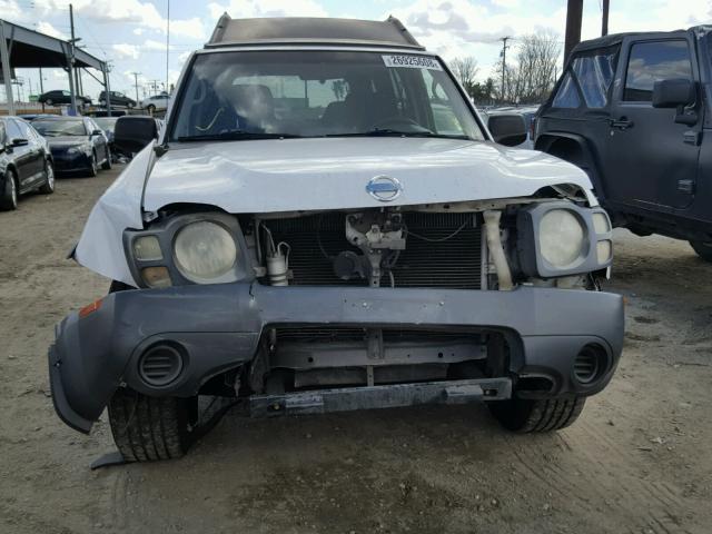 5N1ED28T52C545502 - 2002 NISSAN XTERRA XE WHITE photo 9