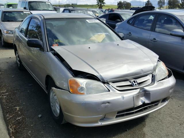 1HGEM22502L039589 - 2002 HONDA CIVIC LX TAN photo 1