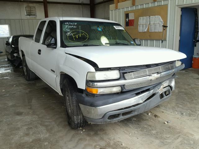 2GCEC19T911187292 - 2001 CHEVROLET SILVERADO WHITE photo 1