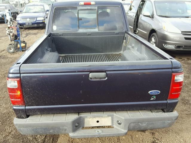 1FTYR44V72PB61381 - 2002 FORD RANGER SUP BLUE photo 6