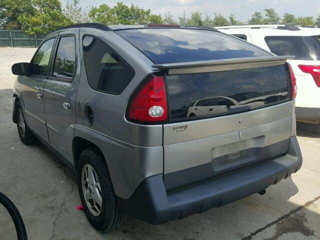 3G7DB03E14S586384 - 2004 PONTIAC AZTEK GRAY photo 3