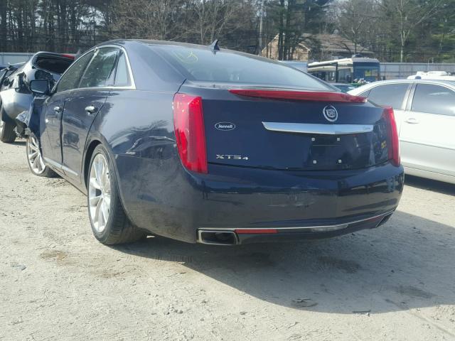 2G61R5S3XD9148931 - 2013 CADILLAC XTS LUXURY BLUE photo 3