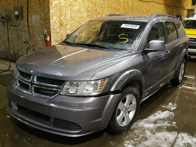 3C4PDDBG1CT374547 - 2012 DODGE JOURNEY SX GRAY photo 2