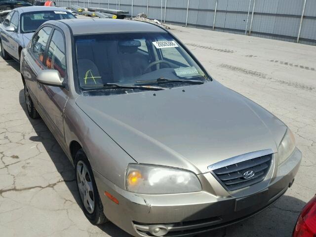 KMHDN46D25U107518 - 2005 HYUNDAI ELANTRA GL SILVER photo 1