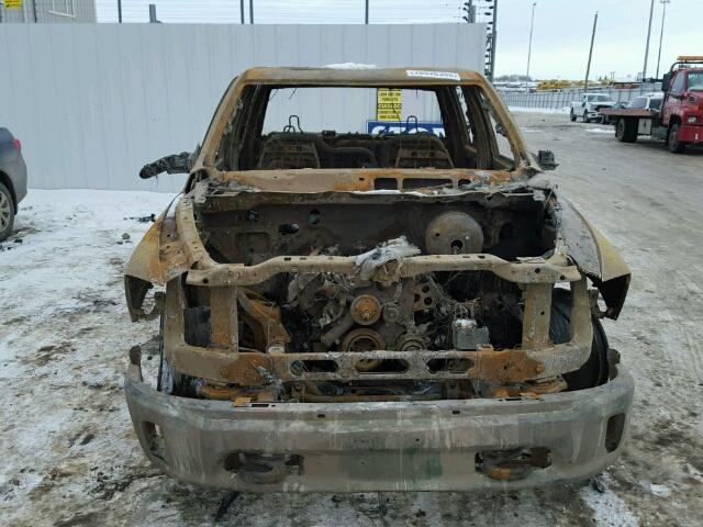 1C6RR7NT5ES392789 - 2014 RAM 1500 LARAM BURN photo 9