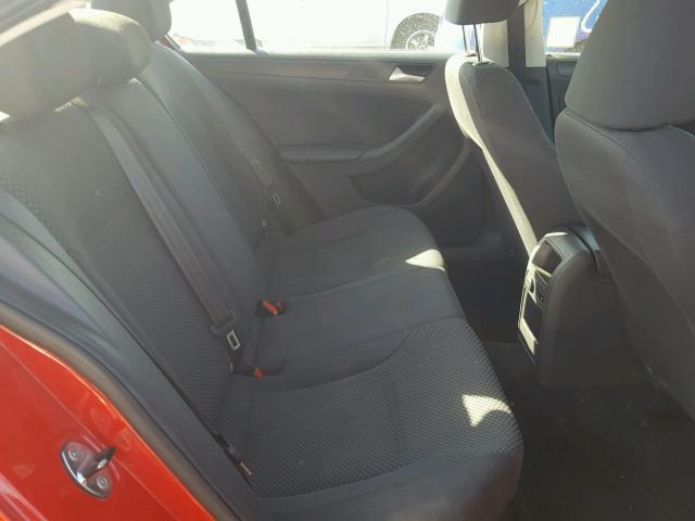 3VW2K7AJ5EM214499 - 2014 VOLKSWAGEN JETTA BASE 红色 照片 6