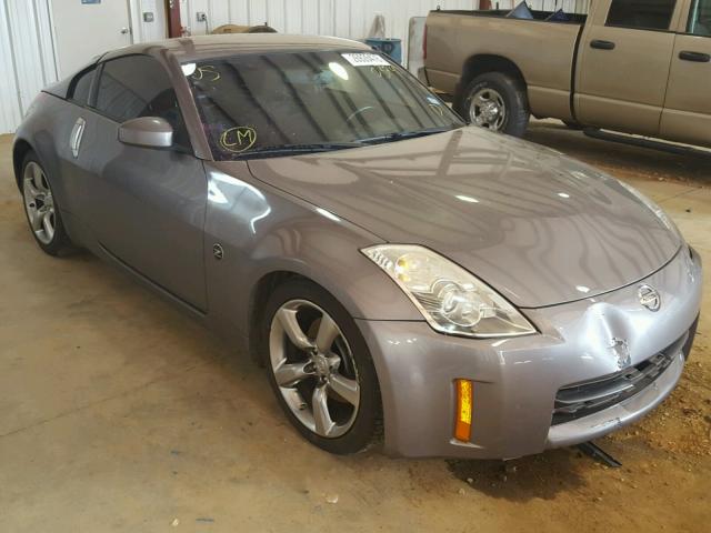 JN1BZ34D47M500374 - 2007 NISSAN 350Z COUPE GRAY photo 1