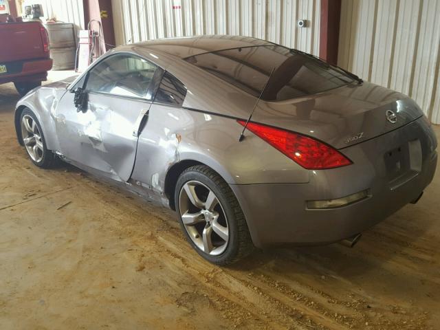 JN1BZ34D47M500374 - 2007 NISSAN 350Z COUPE GRAY photo 3