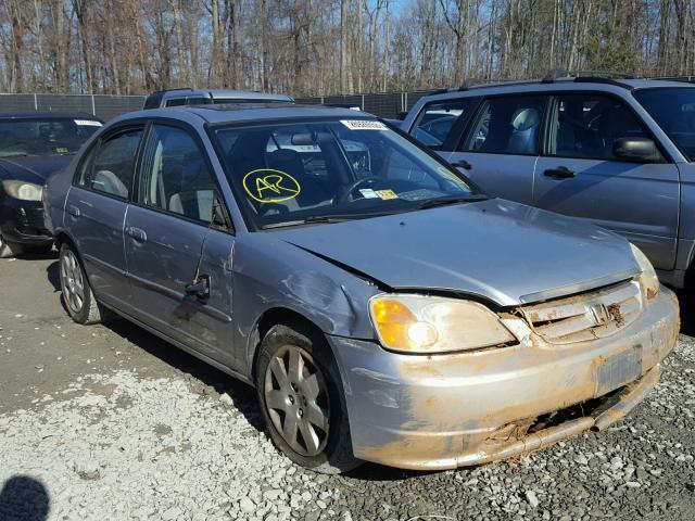 2HGES26892H546482 - 2002 HONDA CIVIC EX SILVER photo 1