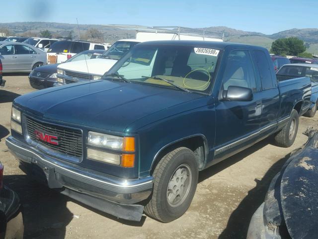 2GTEC19K0S1570434 - 1995 GMC SIERRA C15 GREEN photo 2