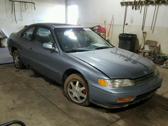 1HGCD7158SA013677 - 1995 HONDA ACCORD EX BLUE photo 1