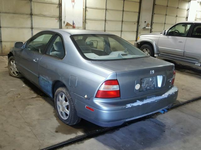 1HGCD7158SA013677 - 1995 HONDA ACCORD EX BLUE photo 3