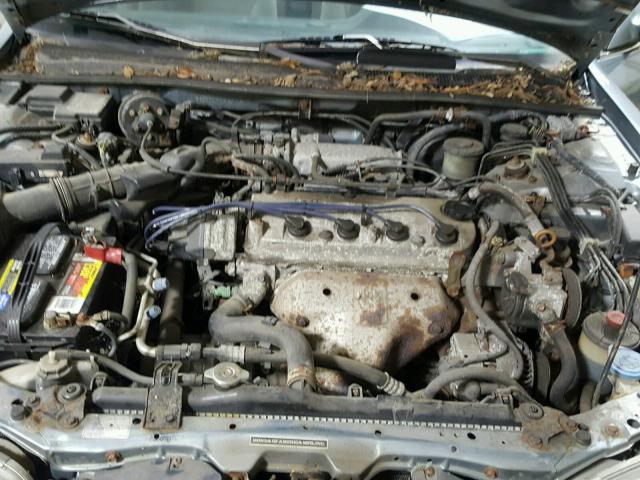 1HGCD7158SA013677 - 1995 HONDA ACCORD EX BLUE photo 7