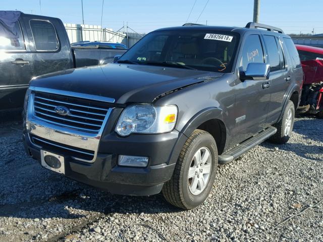 1FMEU73E07UB30823 - 2007 FORD EXPLORER X GRAY photo 2