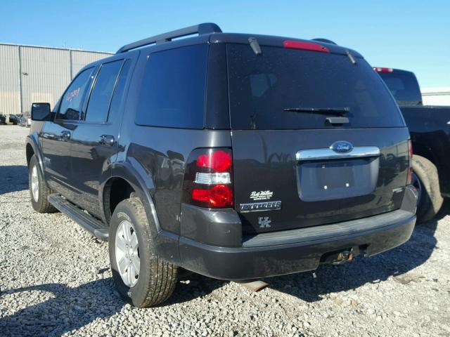 1FMEU73E07UB30823 - 2007 FORD EXPLORER X GRAY photo 3