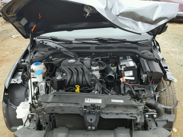 3VW2K7AJXEM424242 - 2014 VOLKSWAGEN JETTA BASE 灰色 照片 7