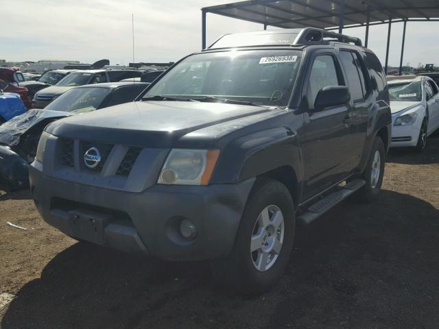 5N1AN08U76C522513 - 2006 NISSAN XTERRA OFF GRAY photo 2