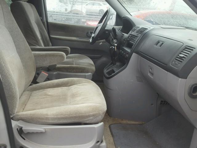 KNDUP131146525028 - 2004 KIA SEDONA EX SILVER photo 5