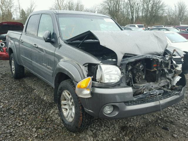 5TBDT48125S499734 - 2005 TOYOTA TUNDRA DOU GRAY photo 1