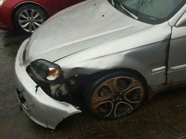 1HGEJ8140XL072538 - 1999 HONDA CIVIC EX ვერცხლისფერი ფოტო 9