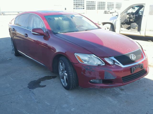 JTHBE96S380036508 - 2008 LEXUS GS 350 RED photo 1