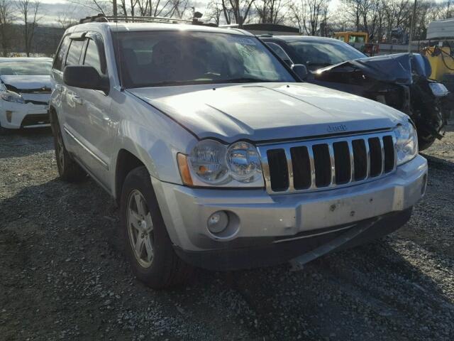 1J8HR58N15C715406 - 2005 JEEP GRAND CHER SILVER photo 1