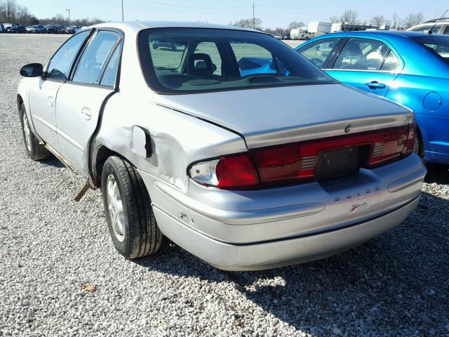 2G4WB55KX21125652 - 2002 BUICK REGAL LS SILVER photo 3