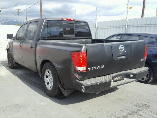 1N6AA07A64N591232 - 2004 NISSAN TITAN XE BLACK photo 3