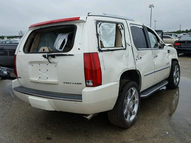 1GYUKBEF1AR223563 - 2010 CADILLAC ESCALADE L WHITE photo 4