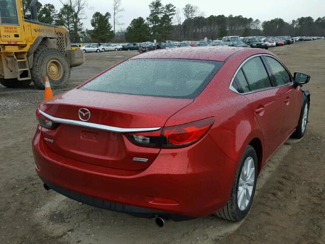 JM1GJ1U56G1406845 - 2016 MAZDA 6 SPORT RED photo 4