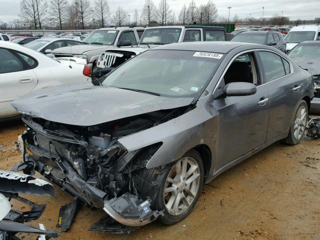 1N4AA5AP0EC476691 - 2014 NISSAN MAXIMA S SILVER photo 2