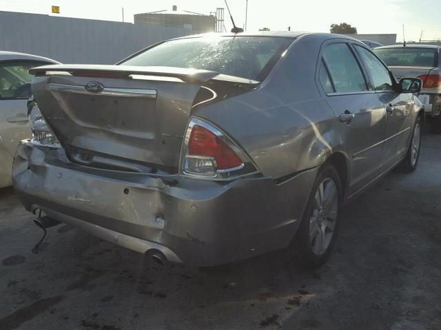 3FAHP08129R187756 - 2009 FORD FUSION SEL GRAY photo 4