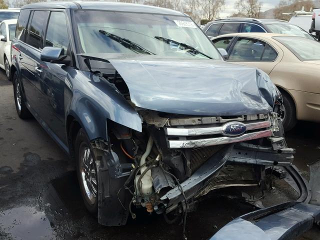 2FMGK5CC5ABD01919 - 2010 FORD FLEX SEL Կապույտ լուսանկար 1