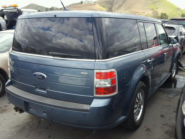 2FMGK5CC5ABD01919 - 2010 FORD FLEX SEL Կապույտ լուսանկար 4