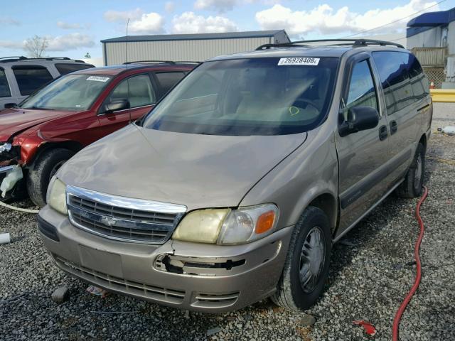 1GNDX03E33D231919 - 2003 CHEVROLET VENTURE TAN photo 2