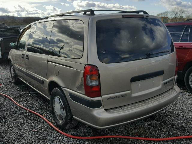 1GNDX03E33D231919 - 2003 CHEVROLET VENTURE TAN photo 3