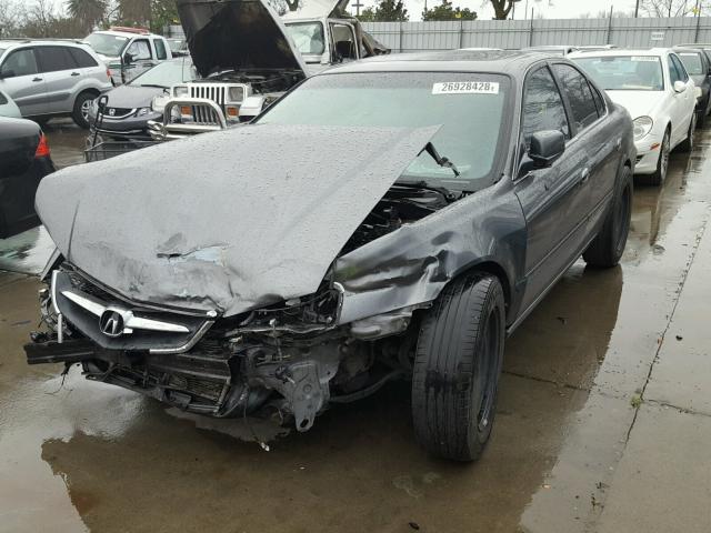 19UUA56613A040286 - 2003 ACURA 3.2TL GRAY photo 2