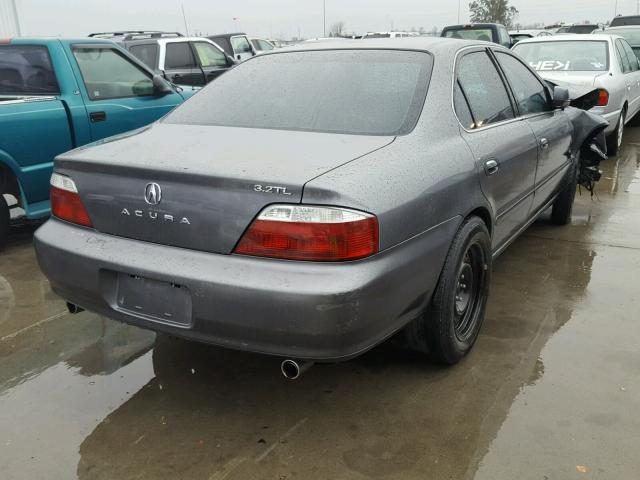 19UUA56613A040286 - 2003 ACURA 3.2TL GRAY photo 4