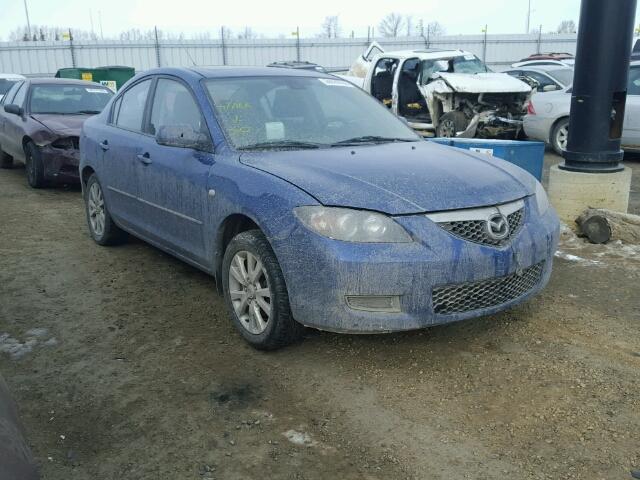 JM1BK32F981812196 - 2008 MAZDA 3 I BLUE photo 1